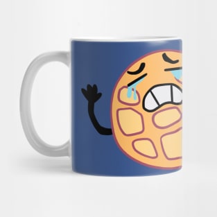 Crying Waffle Friend Mug